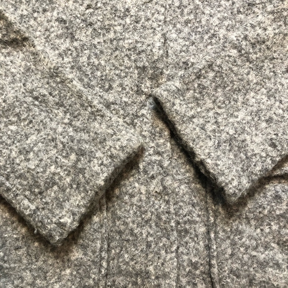 Vintage Armani Exchange Wool Hooded Teddy Jacket - Picture 12 of 17